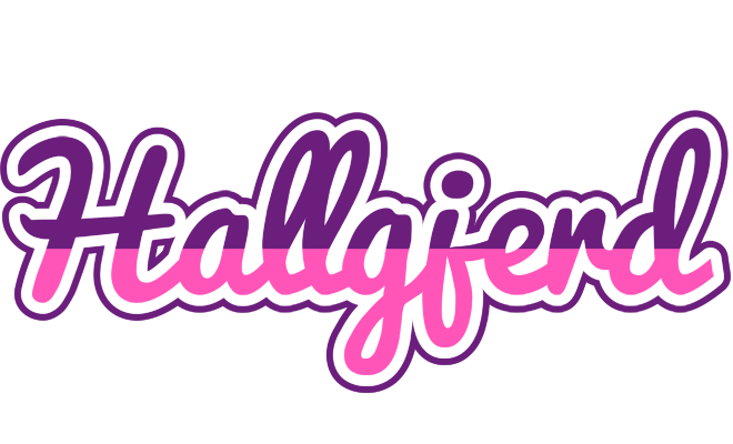 Hallgjerd cheerful logo