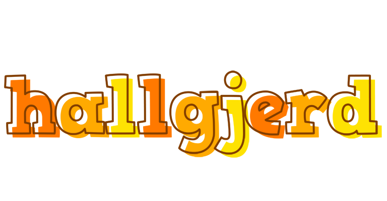 Hallgjerd desert logo