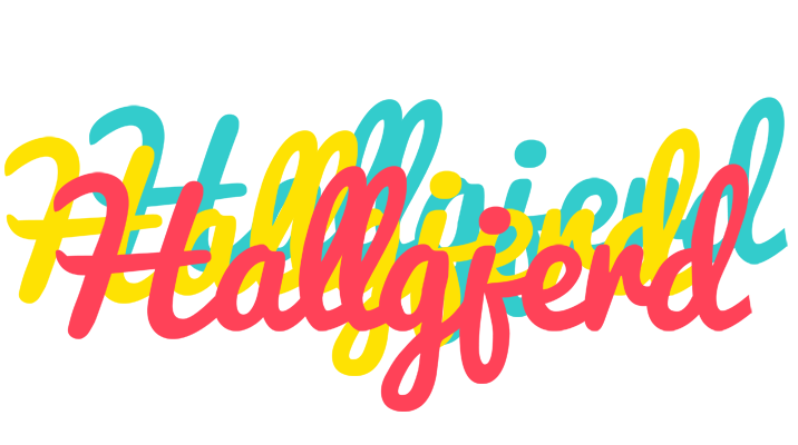 Hallgjerd disco logo