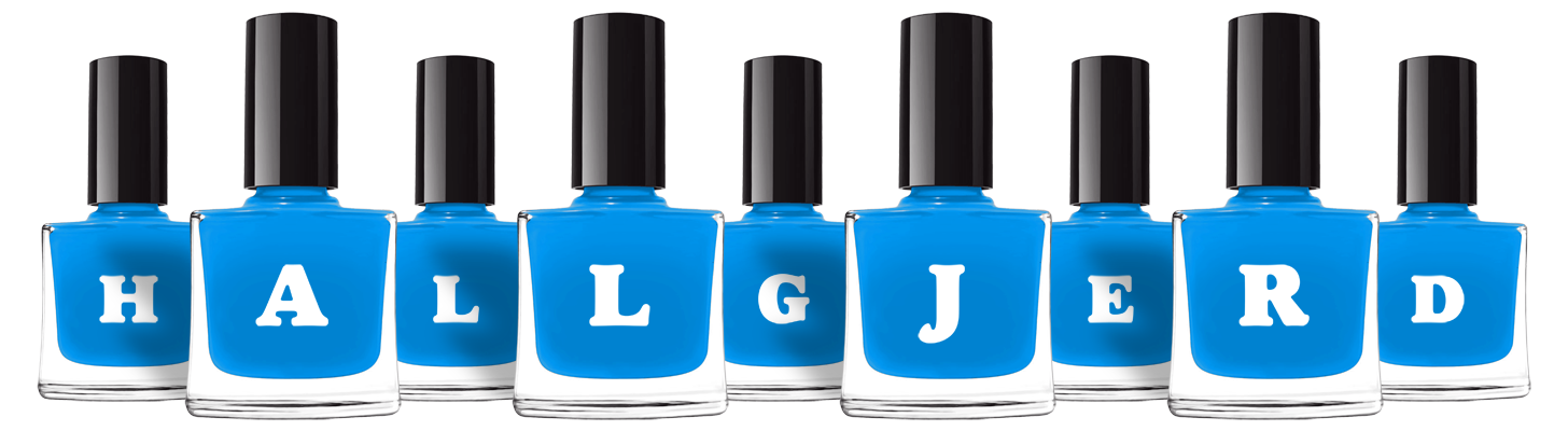 Hallgjerd glossy logo