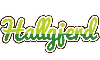 Hallgjerd golfing logo