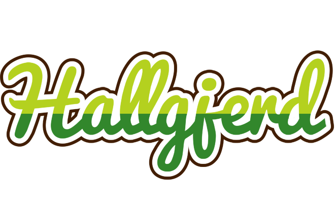 Hallgjerd golfing logo