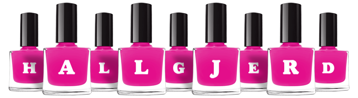 Hallgjerd nails logo