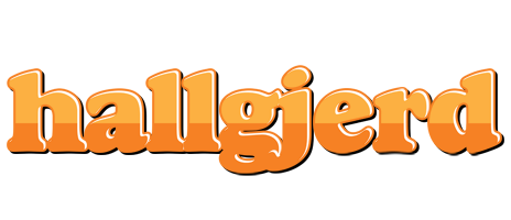 Hallgjerd orange logo