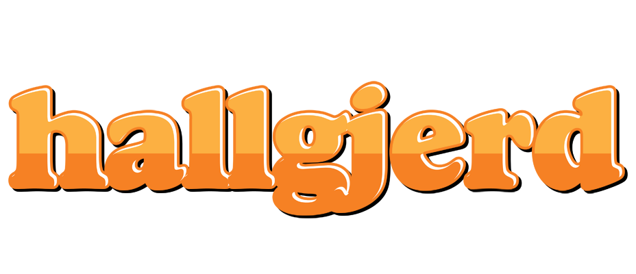 Hallgjerd orange logo