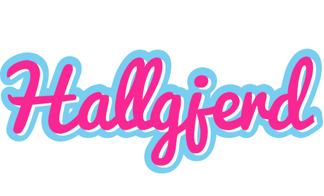 Hallgjerd popstar logo