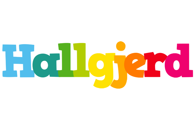 Hallgjerd rainbows logo
