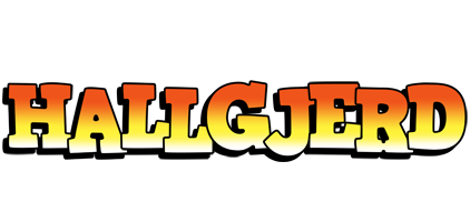 Hallgjerd sunset logo