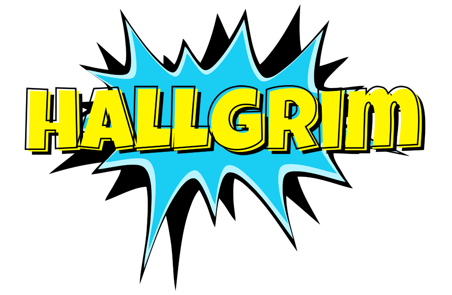Hallgrim amazing logo