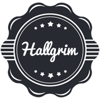 Hallgrim badge logo