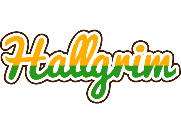 Hallgrim banana logo