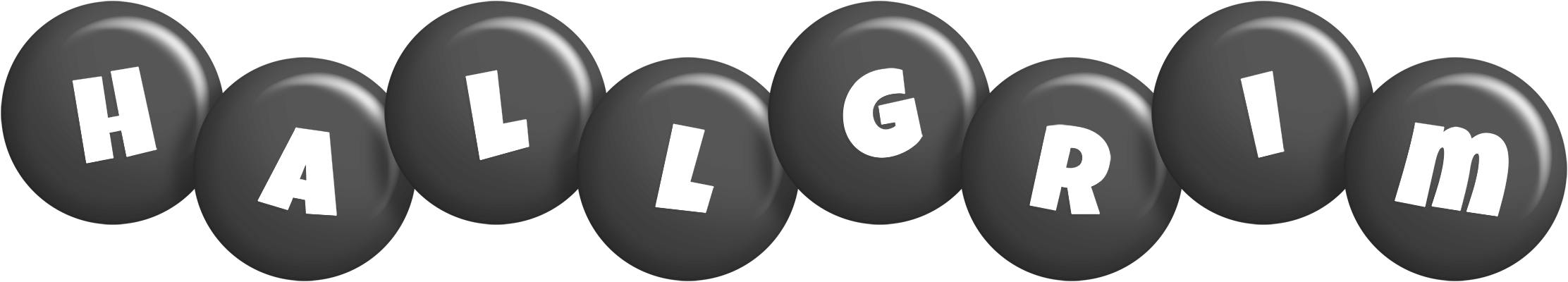 Hallgrim candy-black logo