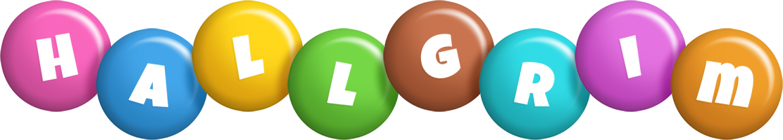 Hallgrim candy logo