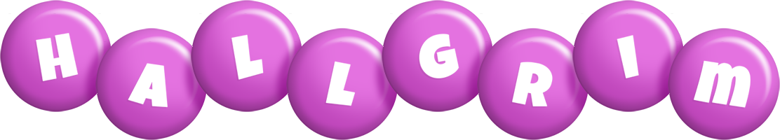 Hallgrim candy-purple logo