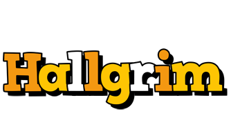 Hallgrim cartoon logo