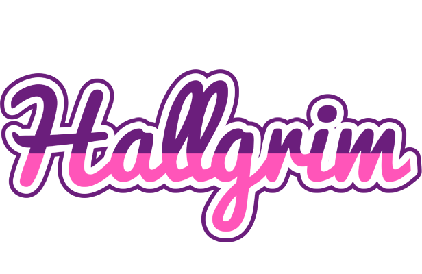 Hallgrim cheerful logo