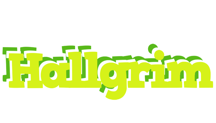 Hallgrim citrus logo