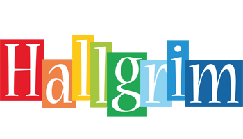 Hallgrim colors logo