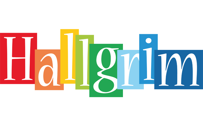 Hallgrim colors logo