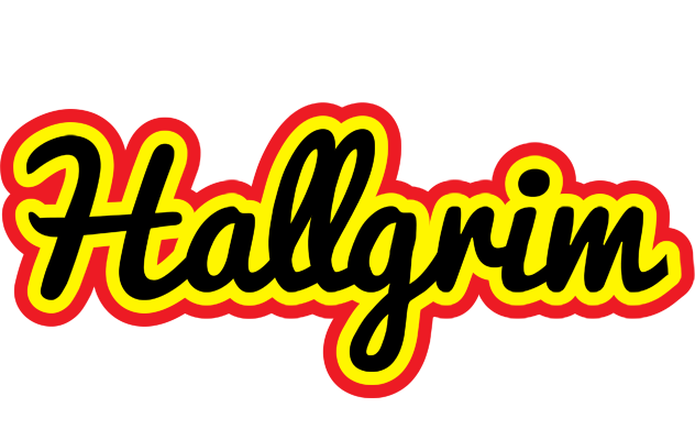 Hallgrim flaming logo