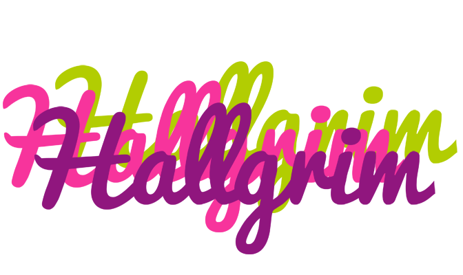 Hallgrim flowers logo