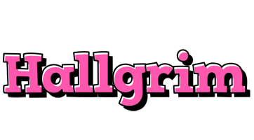 Hallgrim girlish logo