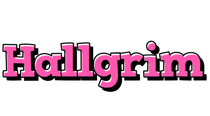 Hallgrim girlish logo