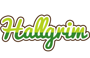 Hallgrim golfing logo