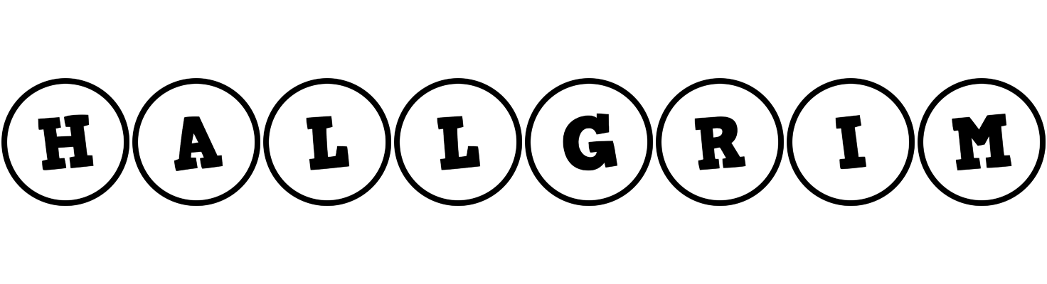 Hallgrim handy logo