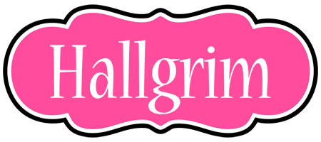 Hallgrim invitation logo