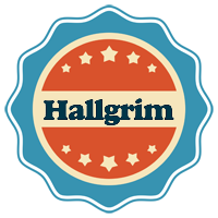 Hallgrim labels logo