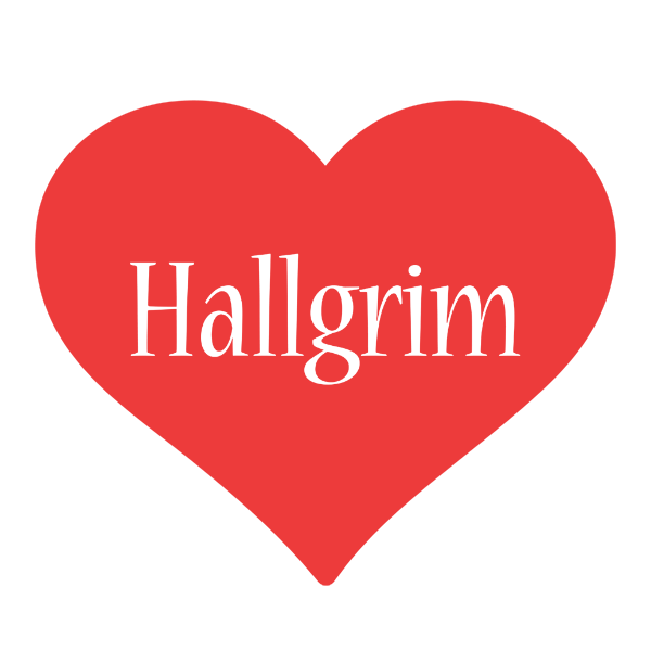 Hallgrim love logo
