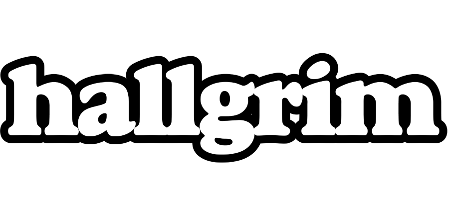 Hallgrim panda logo