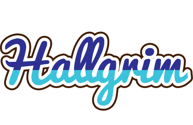 Hallgrim raining logo