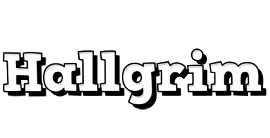 Hallgrim snowing logo