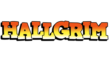 Hallgrim sunset logo