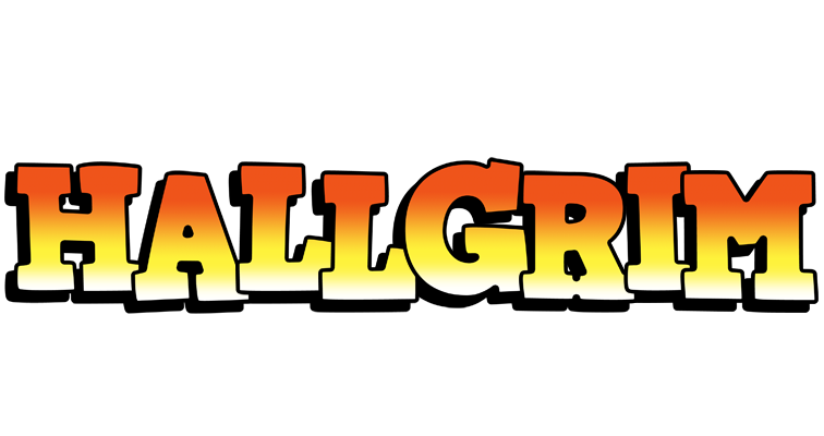 Hallgrim sunset logo