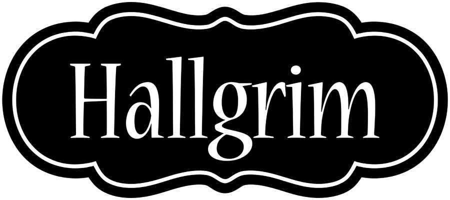 Hallgrim welcome logo