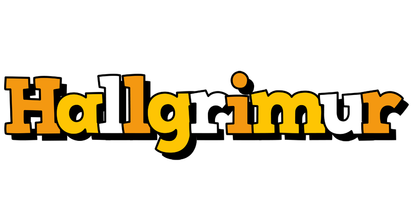 Hallgrimur cartoon logo