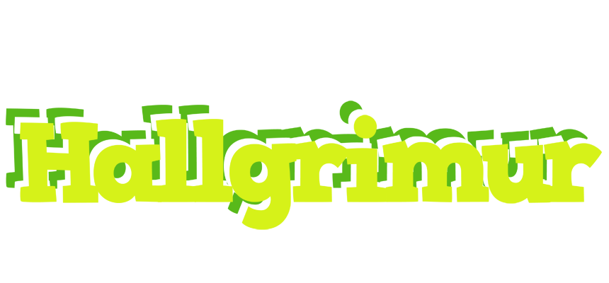 Hallgrimur citrus logo