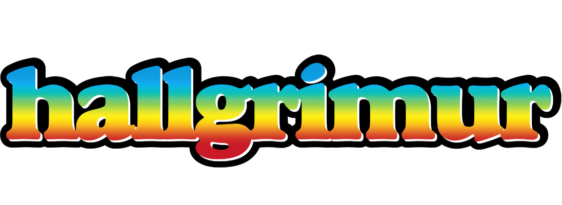 Hallgrimur color logo