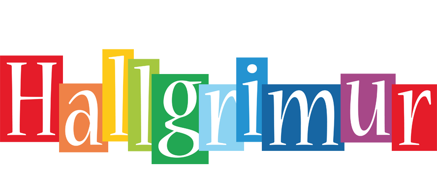 Hallgrimur colors logo