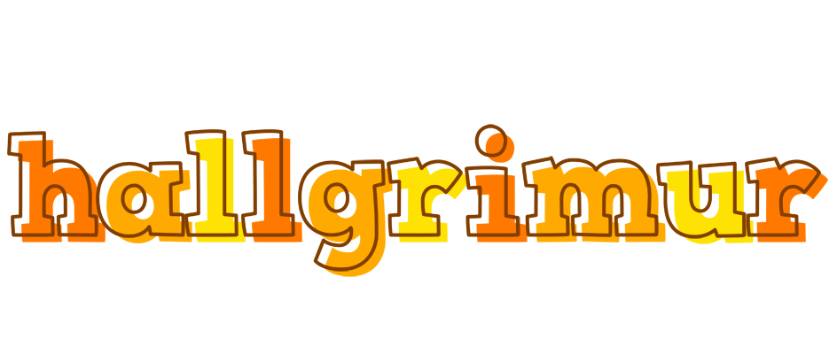 Hallgrimur desert logo