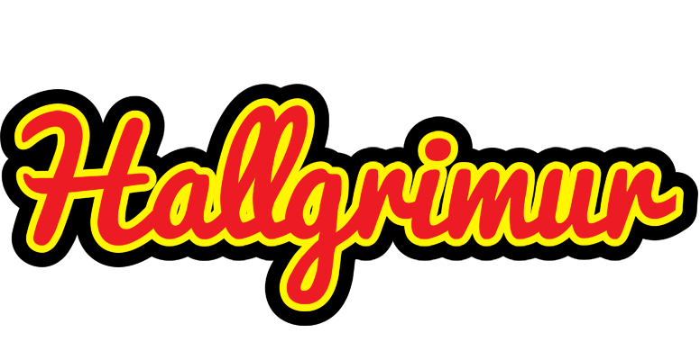 Hallgrimur fireman logo
