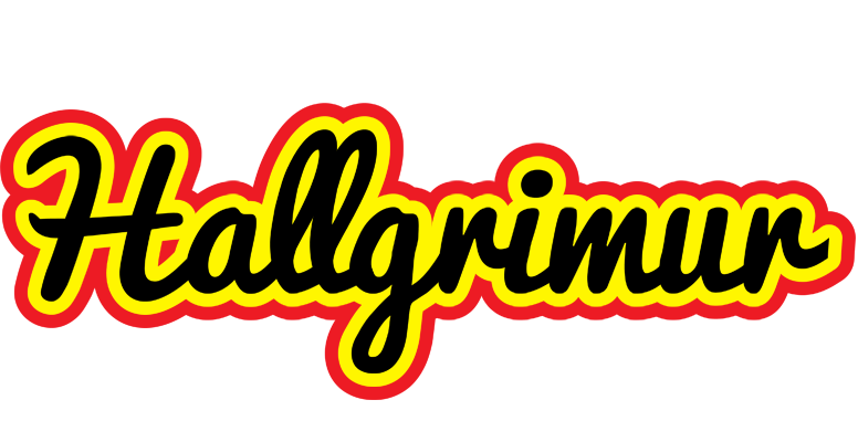 Hallgrimur flaming logo