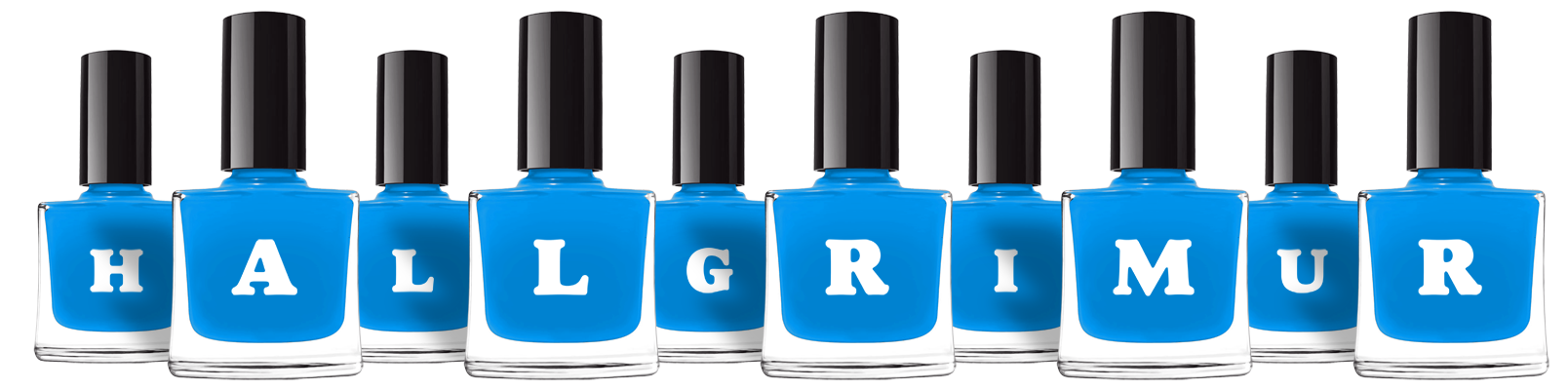 Hallgrimur glossy logo