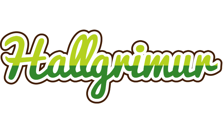 Hallgrimur golfing logo