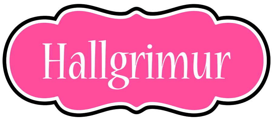 Hallgrimur invitation logo