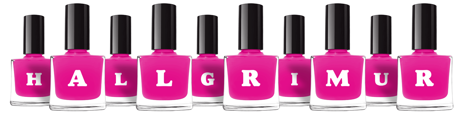 Hallgrimur nails logo