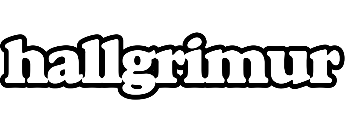 Hallgrimur panda logo